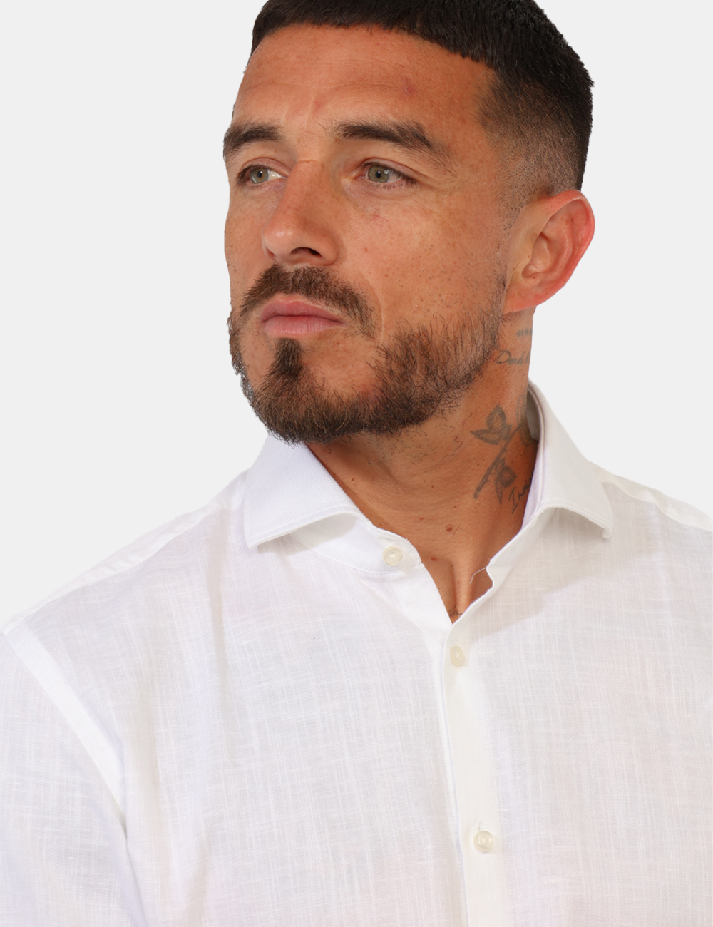 50539775-KASON-OB_OPEN-WHITE_PE26_4 Camicia Hugo Bianca - Camicia HUGO Bianca da uomo Leggera, elegante e perfetta per la stagione più calda: la Camicia HUGO Bi