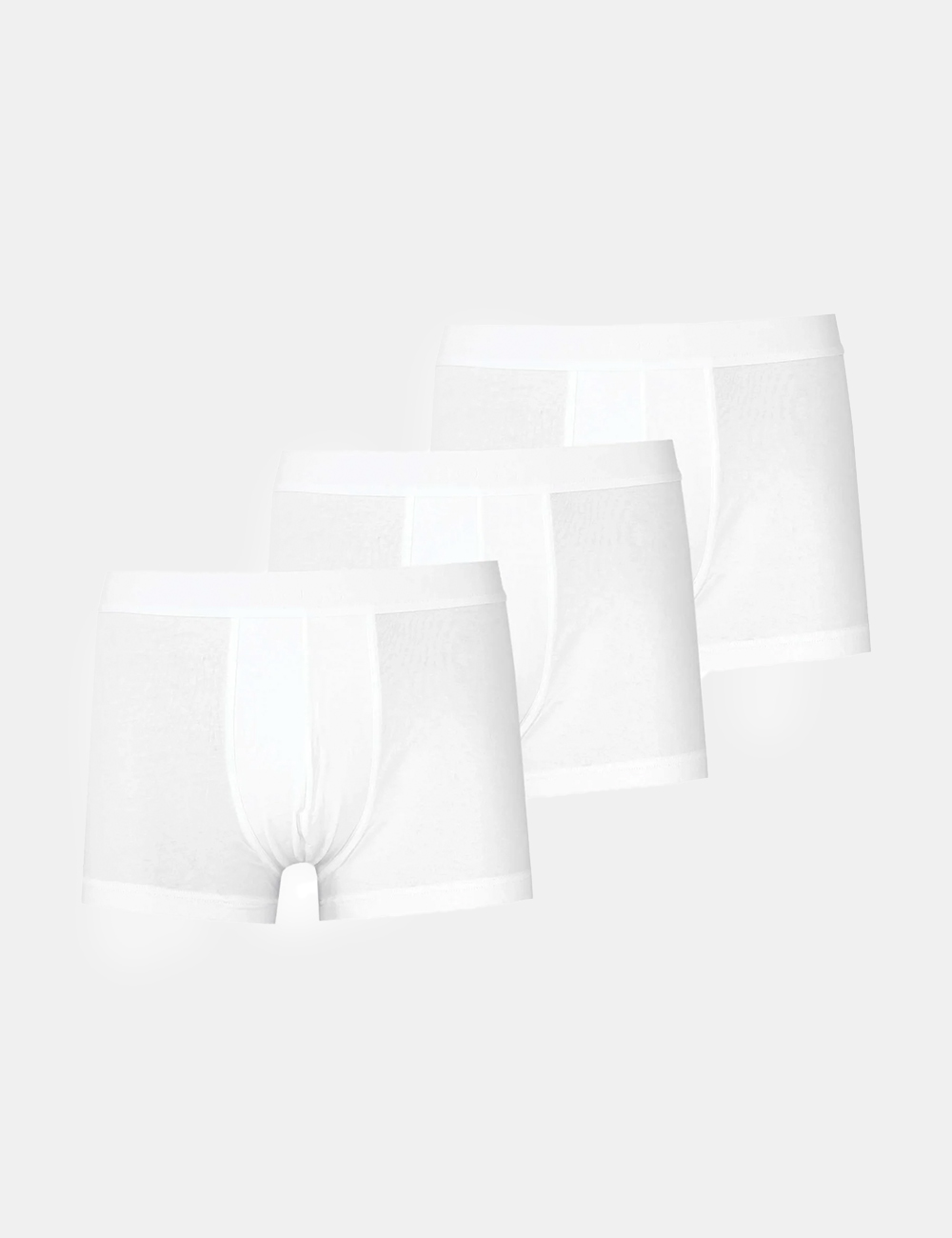 50544263-TRUNK-3P-OB_OPEN-WHITE_PE26_1 Multipack Boxer Boss Bianchi - Multipack Boxer BOSS Bianchi da uomo Essenziali, confortevoli e pensati per accompagnarti ogn