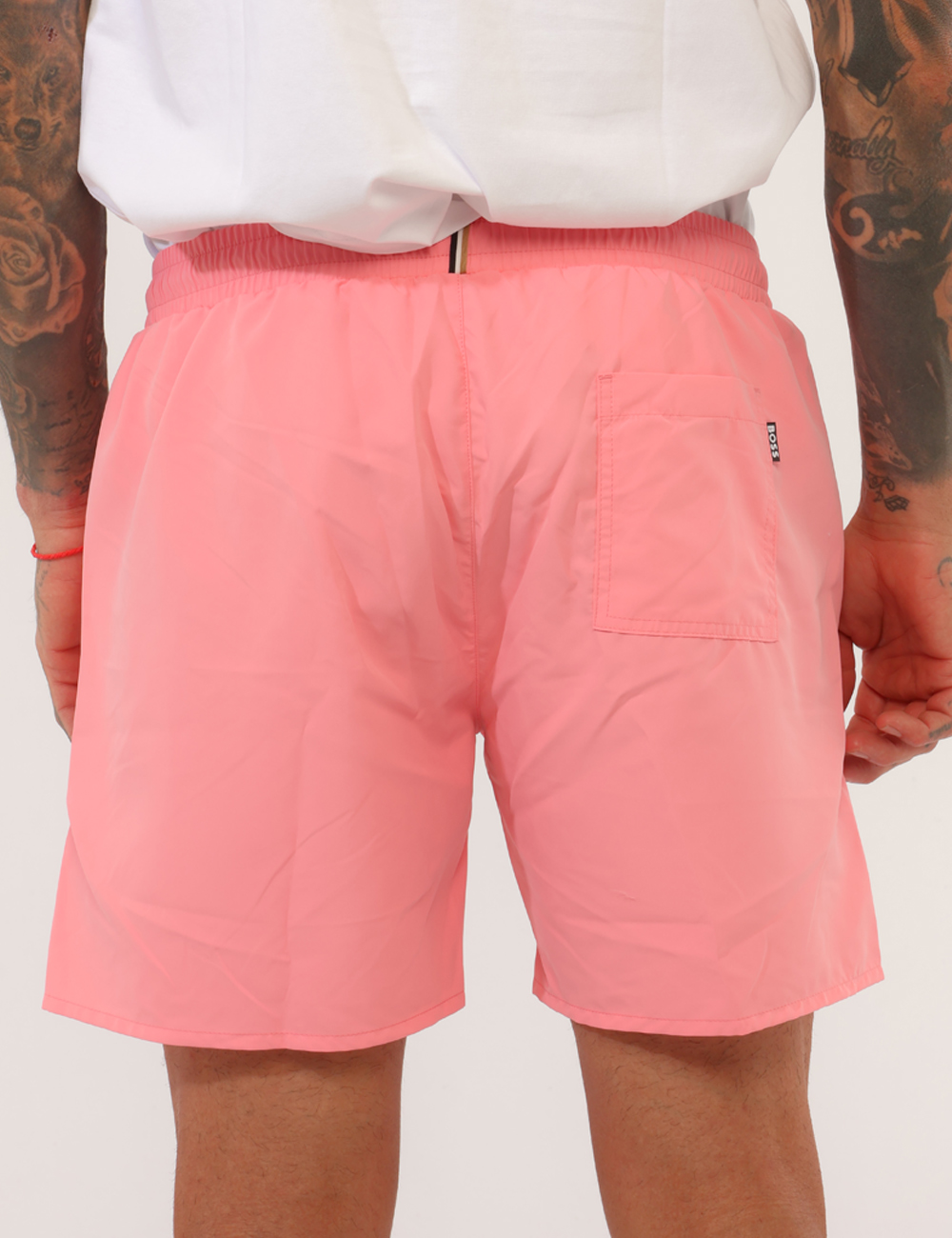 50554613-SWORDFISH-OB_LIGHT-PASTEL-PINK_PE26_2 Costume Boss Rosa - Costume BOSS Rosa da uomo Fresco, dinamico e perfetto per vivere l’estate con stile: il Costume BOSS Ros