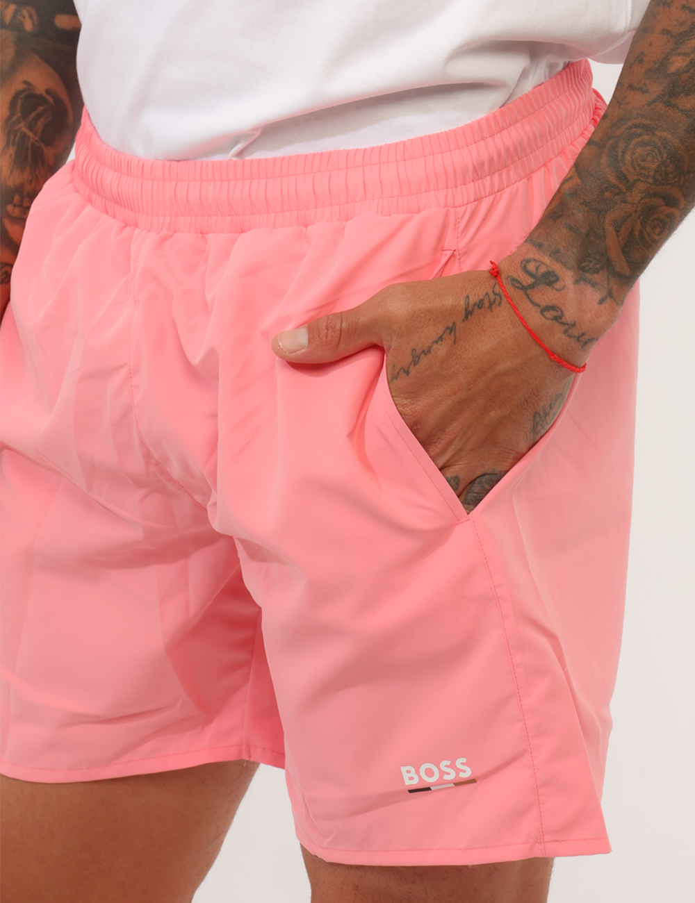50554613-SWORDFISH-OB_LIGHT-PASTEL-PINK_PE26_4 Costume Boss Rosa - Costume BOSS Rosa da uomo Fresco, dinamico e perfetto per vivere l’estate con stile: il Costume BOSS Ros