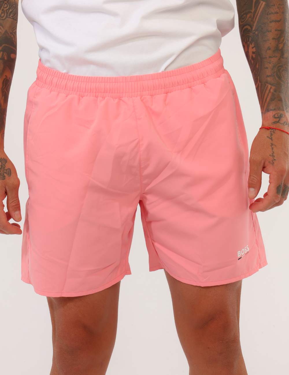 50554613-SWORDFISH-OB_LIGHT-PASTEL-PINK_PE26_5 Costume Boss Rosa - Costume BOSS Rosa da uomo Fresco, dinamico e perfetto per vivere l’estate con stile: il Costume BOSS Ros