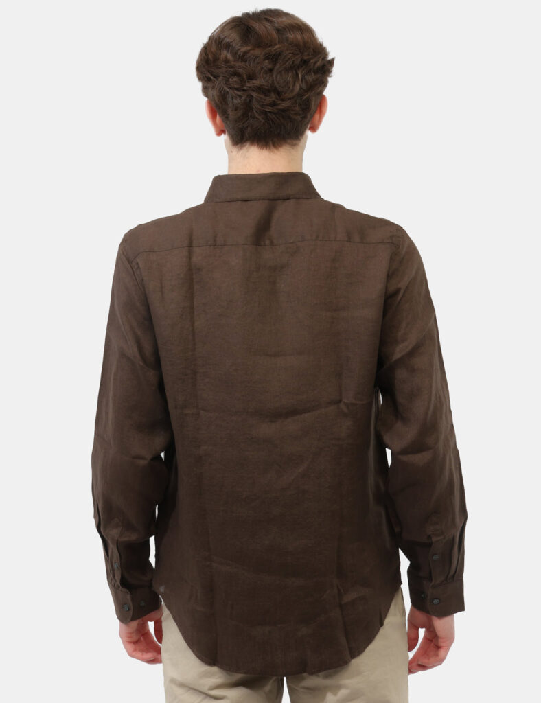 Camicia Prj22. Marrone