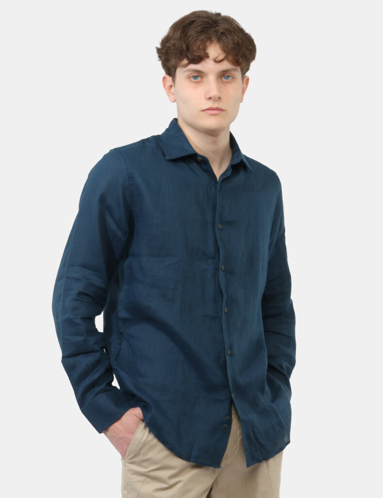 Camicia Prj22. Blu