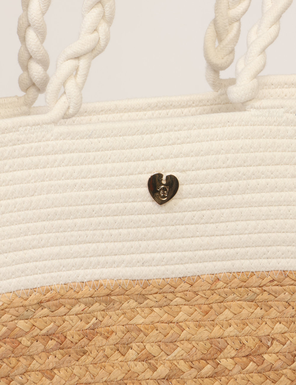 BP0303SP-OB_WHITE_PE26_2 Borsa Concept83 Bianca - Borsa CONCEPT83 bianca da donna con manici in corda La Borsa CONCEPT83 Bianca è l'accessorio perfet
