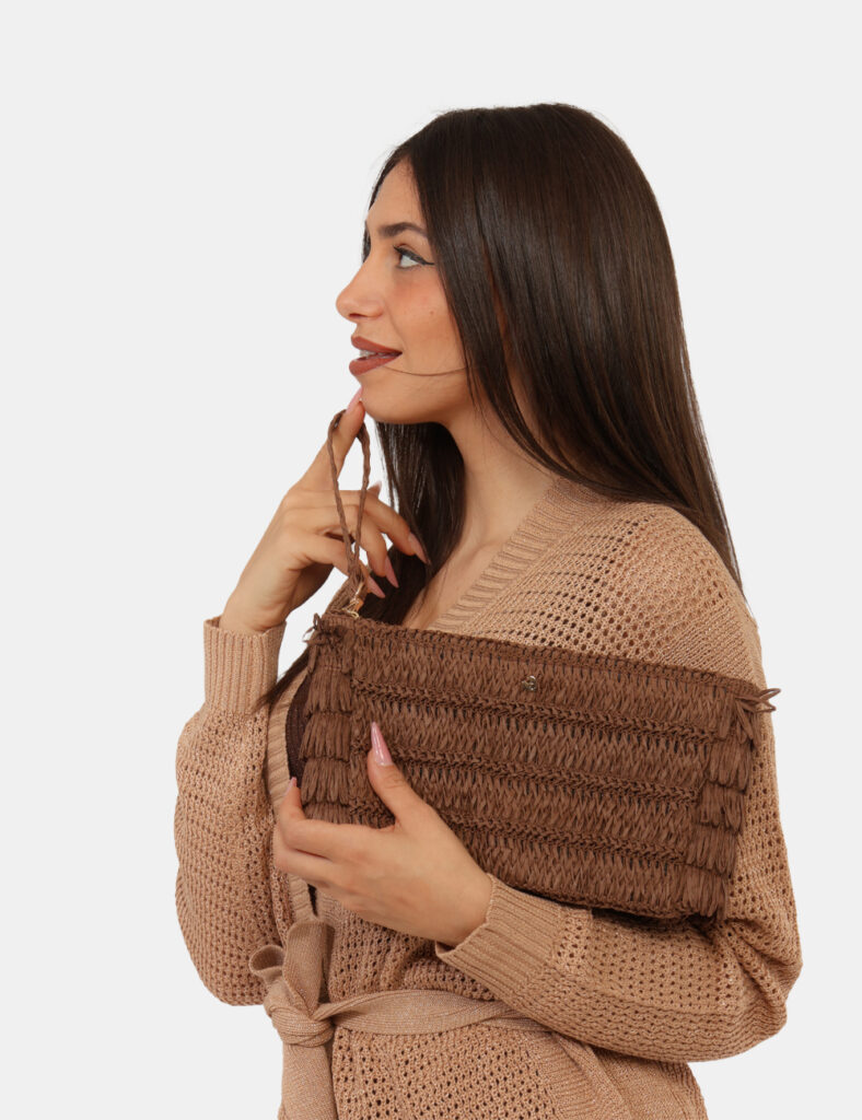 Accessori da donna - Pochette Concept83 Marrone