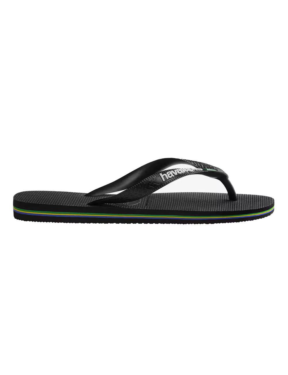 BRASIL-LOGO_BLACKBLACK_PE26_3 Infradito Havaianas Nero - Infradito Havaianas Nero da Uomo Essenziali, versatili e perfette per la bella stagione, le infra