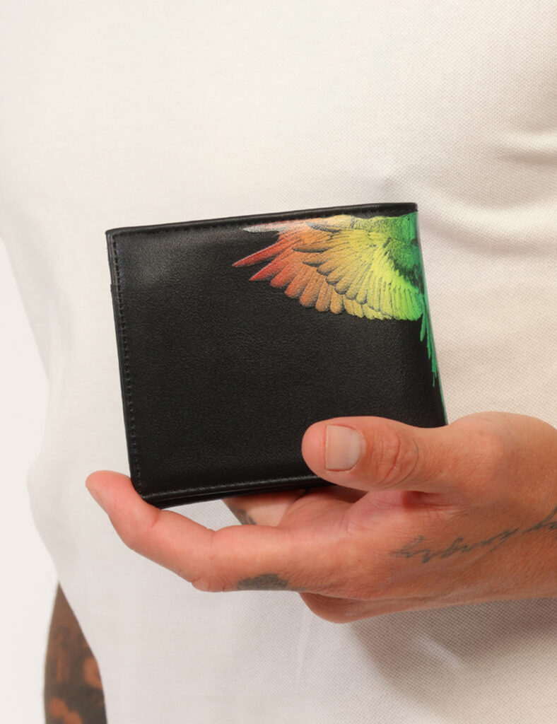 Accessori da uomo firmati - Portafoglio Marcelo Burlon County Of Milan Nero