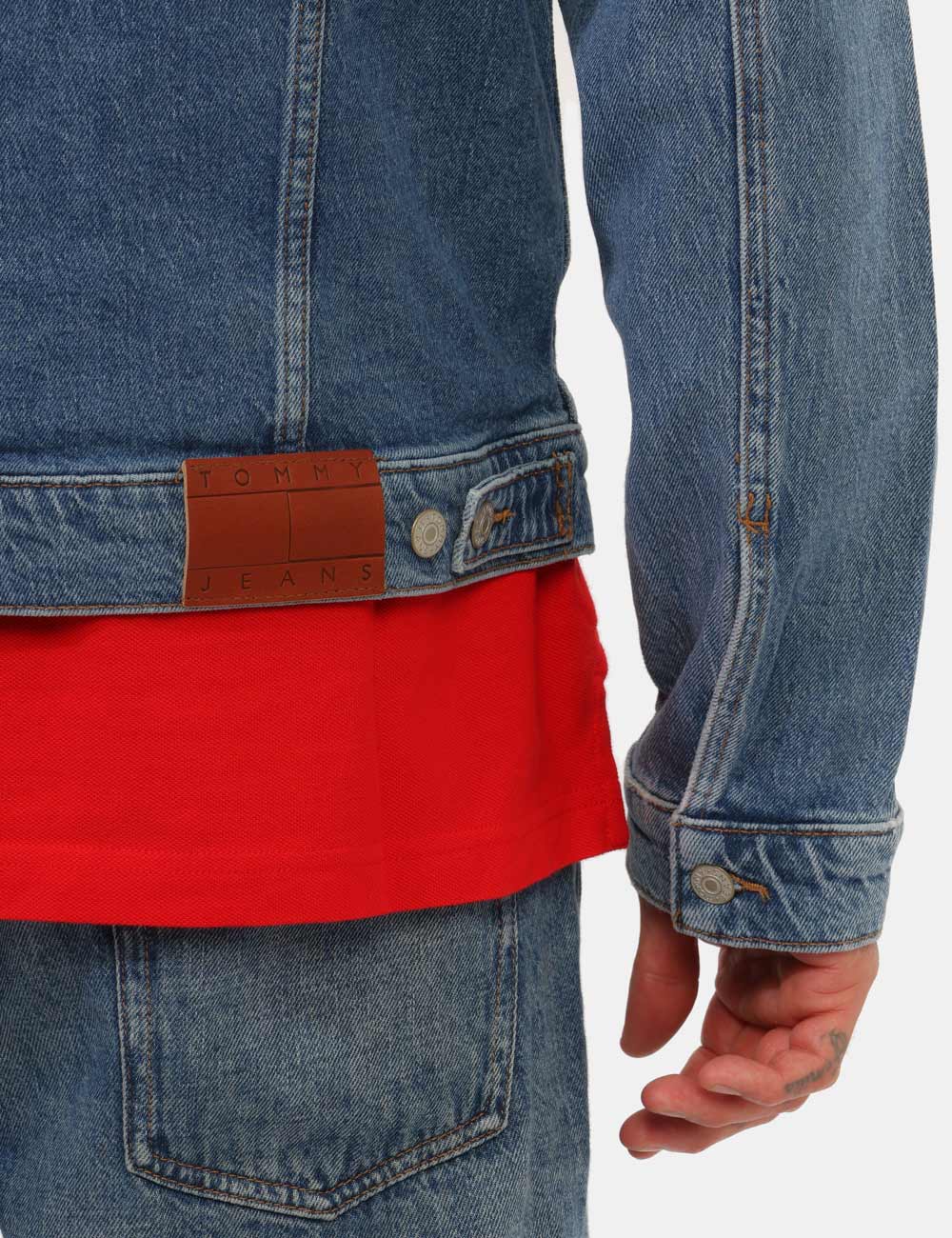 DM0DM22635-OB_1A5_PE26_3 Giacca Tommy Hilfiger Blu - Giacca TOMMY HILFIGER Blu da Uomo La Giacca TOMMY HILFIGER Blu è il capo ideale per chi cerca un