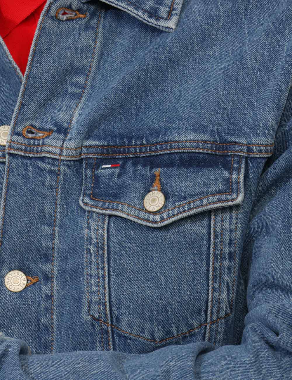 DM0DM22635-OB_1A5_PE26_4 Giacca Tommy Hilfiger Blu - Giacca TOMMY HILFIGER Blu da Uomo La Giacca TOMMY HILFIGER Blu è il capo ideale per chi cerca un