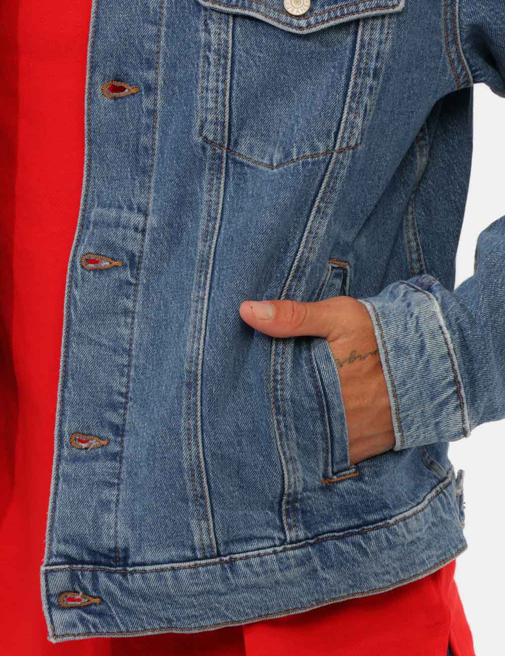 DM0DM22635-OB_1A5_PE26_6 Giacca Tommy Hilfiger Blu - Giacca TOMMY HILFIGER Blu da Uomo La Giacca TOMMY HILFIGER Blu è il capo ideale per chi cerca un