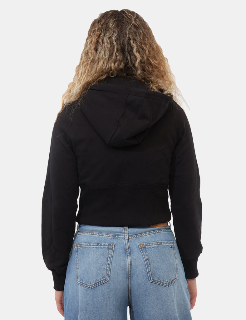 Abbigliamento donna scontato - Felpa Tommy Hilfiger Nera