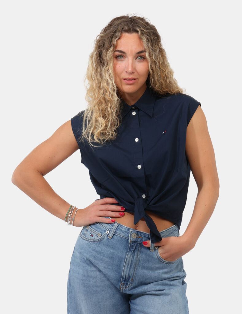 Camicia Tommy Hilfiger Blu