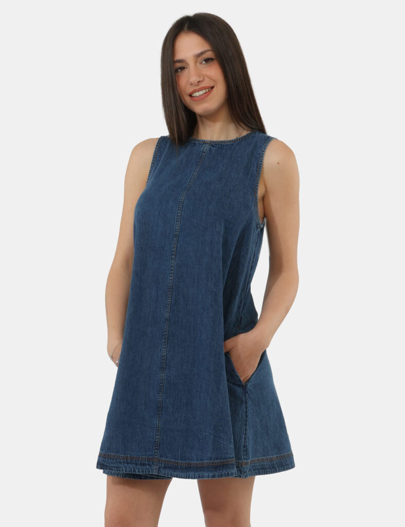 Abbigliamento donna scontato - Vestito Tommy Hilfiger Blu
