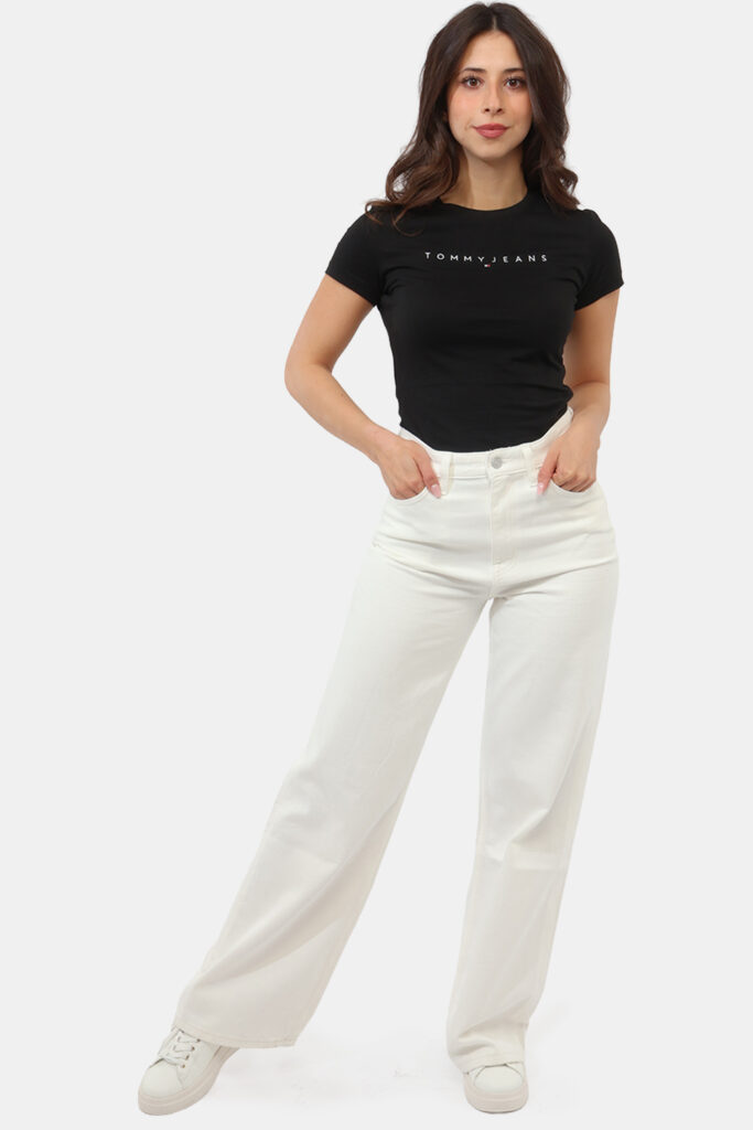 Abbigliamento donna scontato - Jeans Tommy Hilfiger Bianco