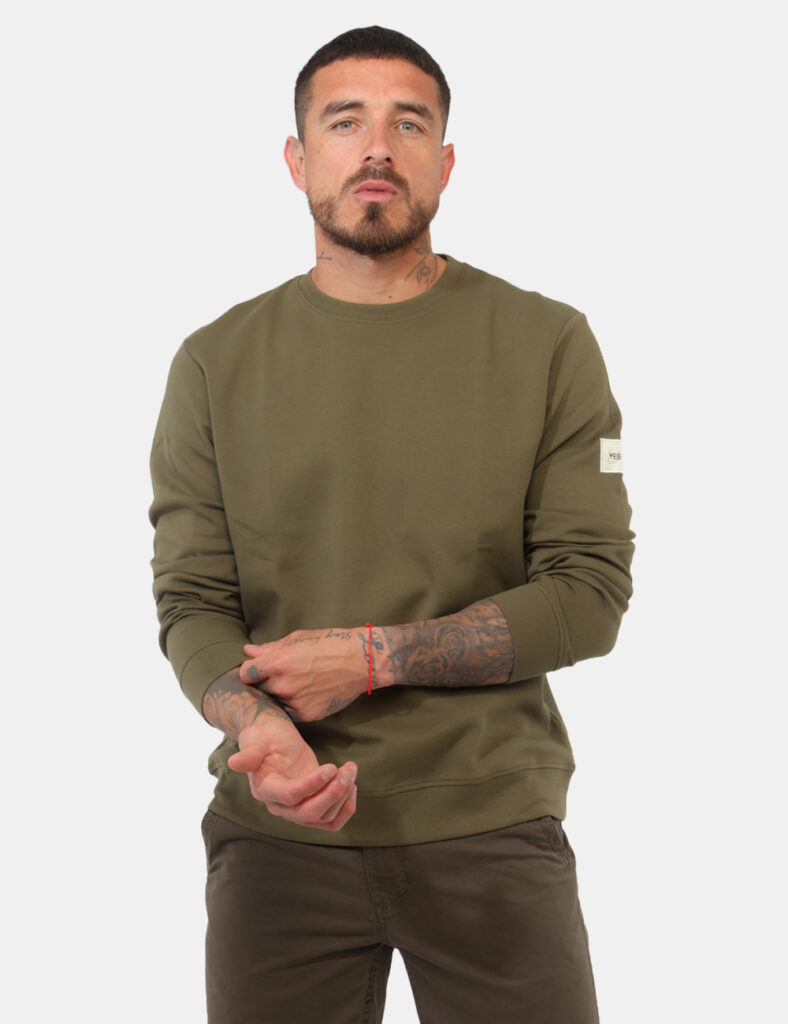 Abbigliamento uomo Yes Zee - Felpa Yes Zee Verde