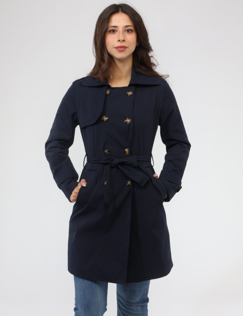 Trench Rue De Clerie Blu