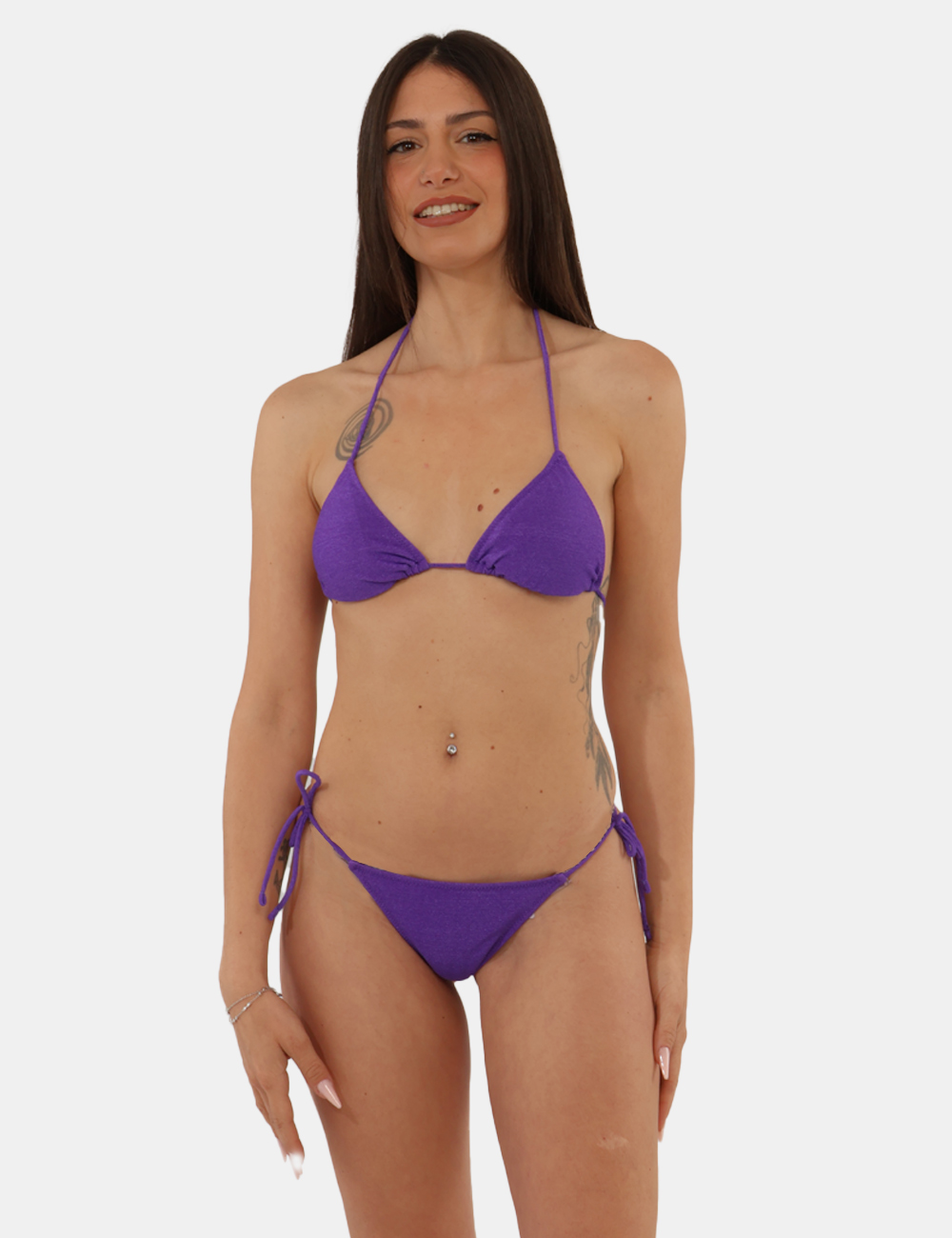 FK-1140PR-SB_VIOLA_PE26_1 Bikini F**K Viola - Bikini F**K viola da donna Questo bikini F**K viola da donna è pensato per accompagnarti durante tutta l
