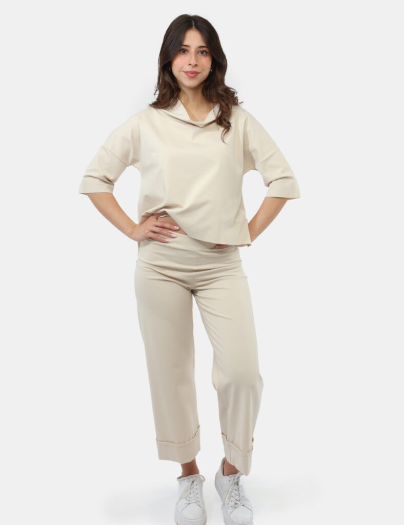 Abbigliamento donna scontato - Pantalone Rue De Clerie Beige