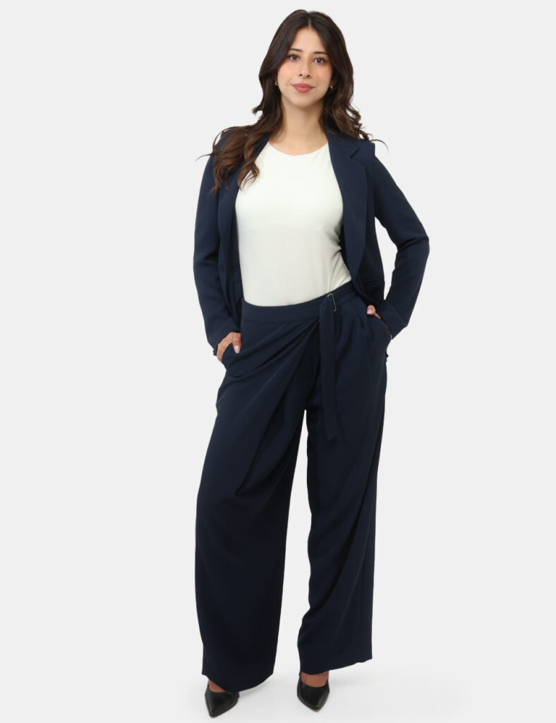 Abbigliamento donna scontato - Pantalone Rue De Clerie Blu