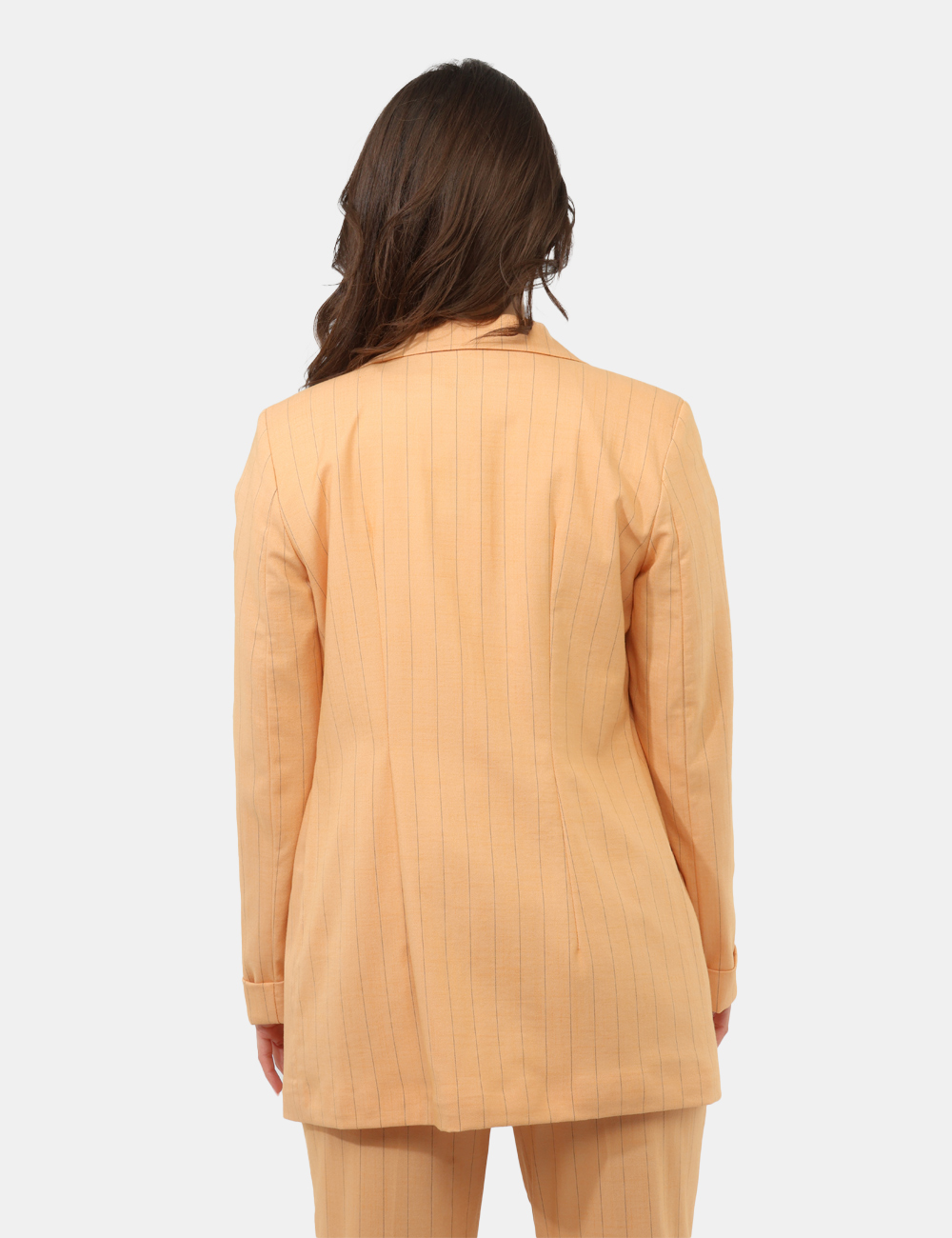 G1273T258F6-OB_ARANCIO_PE26_2 Blazer Materica Arancione - Blazer MATERICA Arancione da donna Il blazer MATERICA arancione da donna è il capo ideale per da