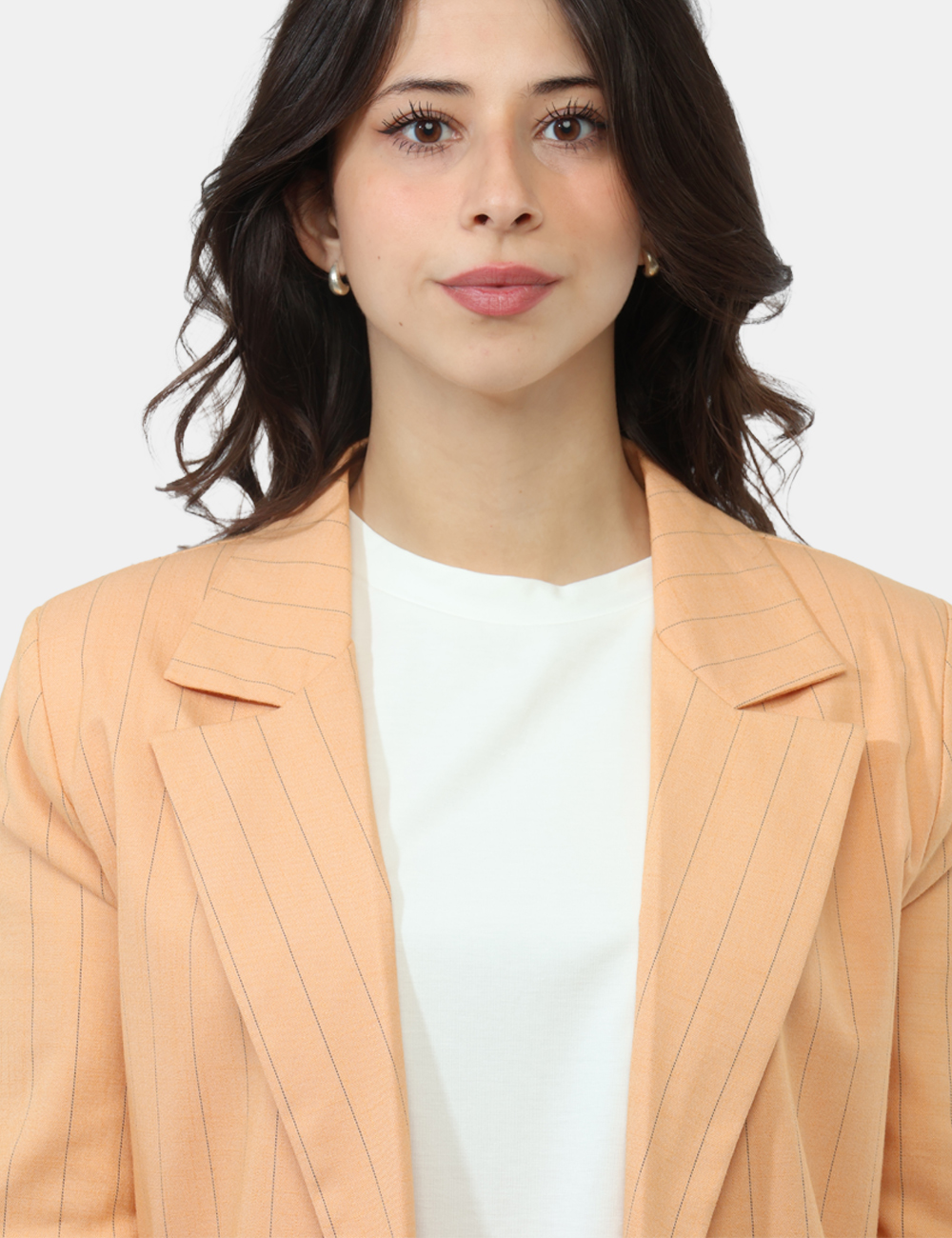 G1273T258F6-OB_ARANCIO_PE26_4 Blazer Materica Arancione - Blazer MATERICA Arancione da donna Il blazer MATERICA arancione da donna è il capo ideale per da