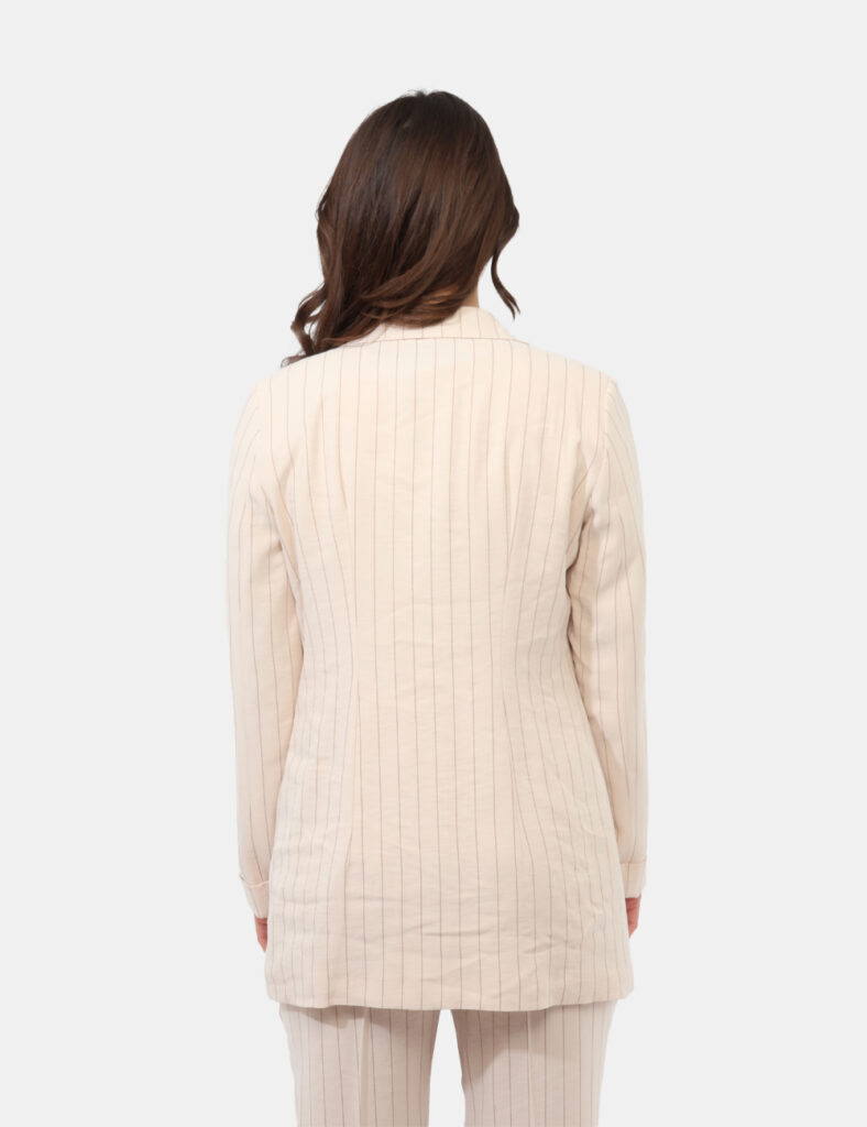 Blazer Materica Beige