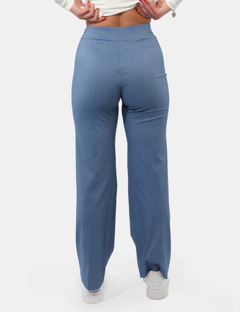 Abbigliamento donna scontato - Pantalone Azzurro