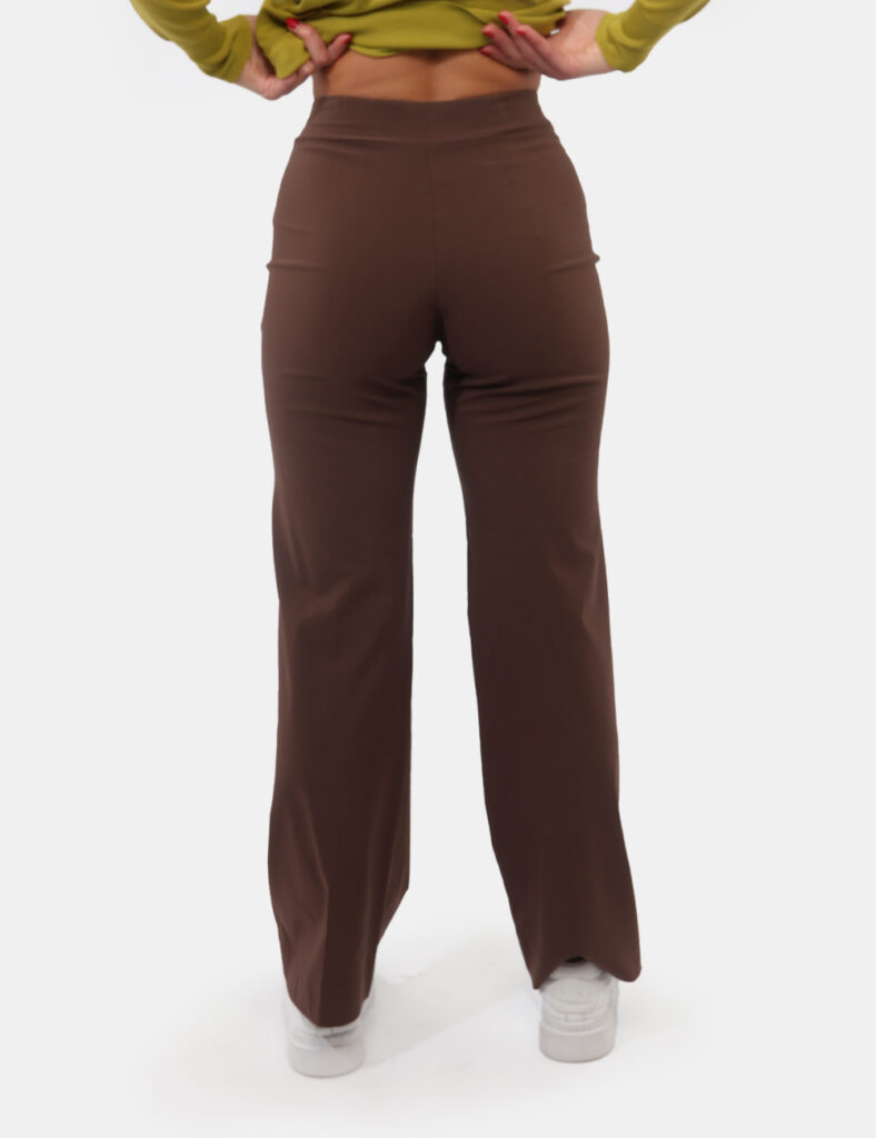 Abbigliamento donna scontato - Pantalone Rue De Clerie Marrone
