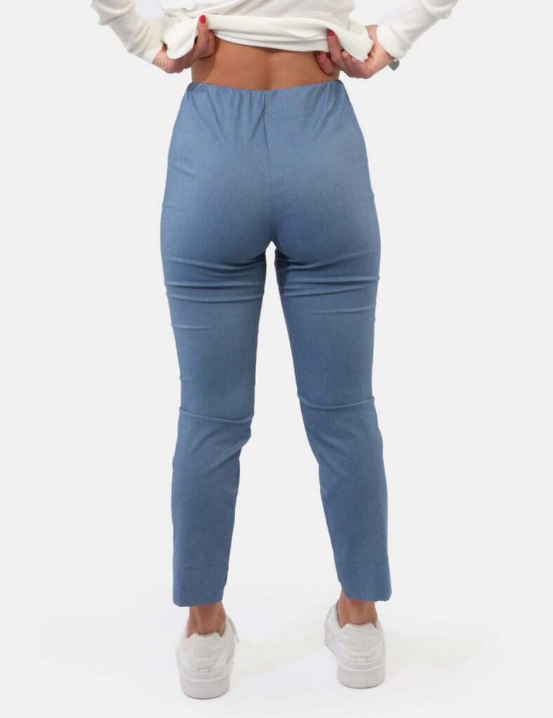 Abbigliamento donna scontato - Pantalone Rue De Clerie Azzurro