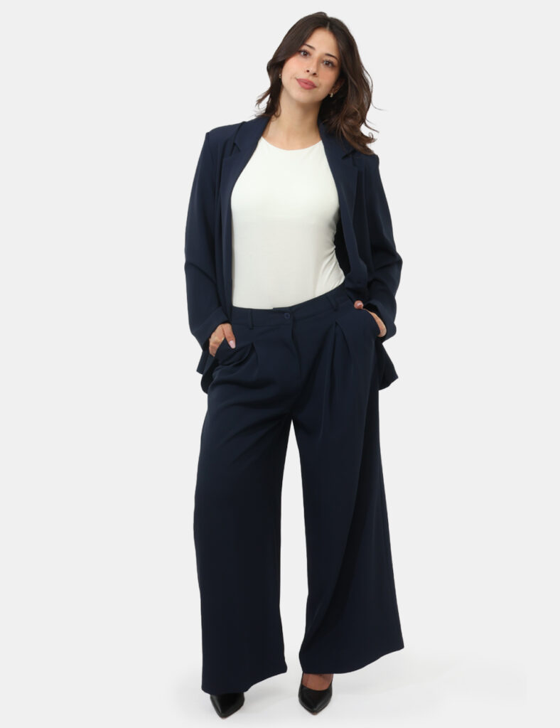 Abbigliamento donna scontato - Pantalone Rue De Clerie Blu