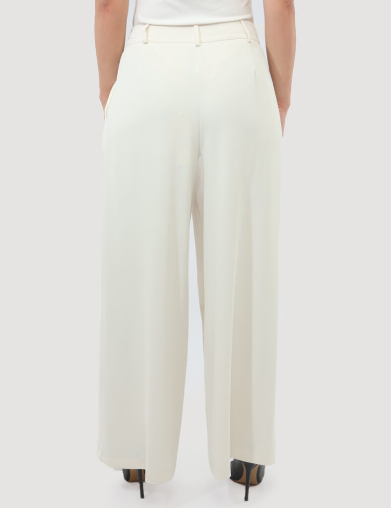 Abbigliamento donna scontato - Pantalone Rue De Clerie Bianco