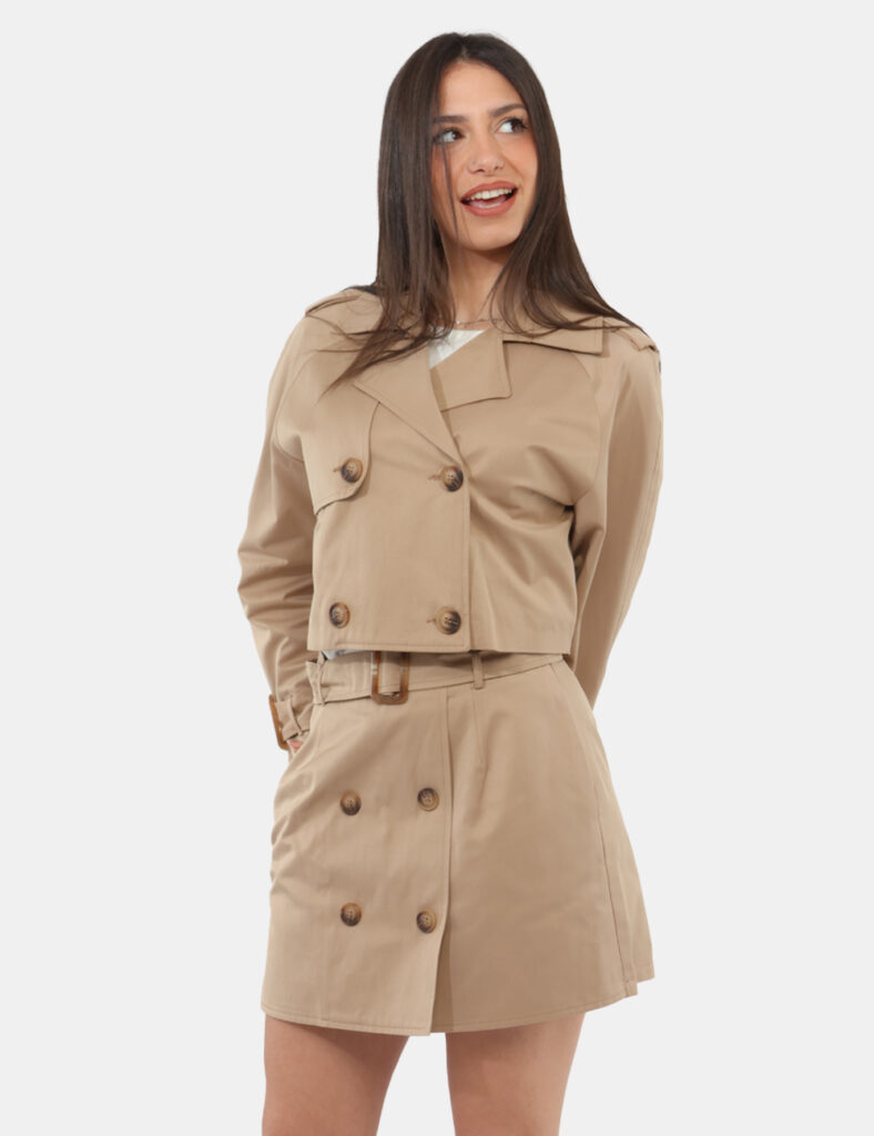 Abbigliamento donna scontato - Trench Rue De Clerie Beige