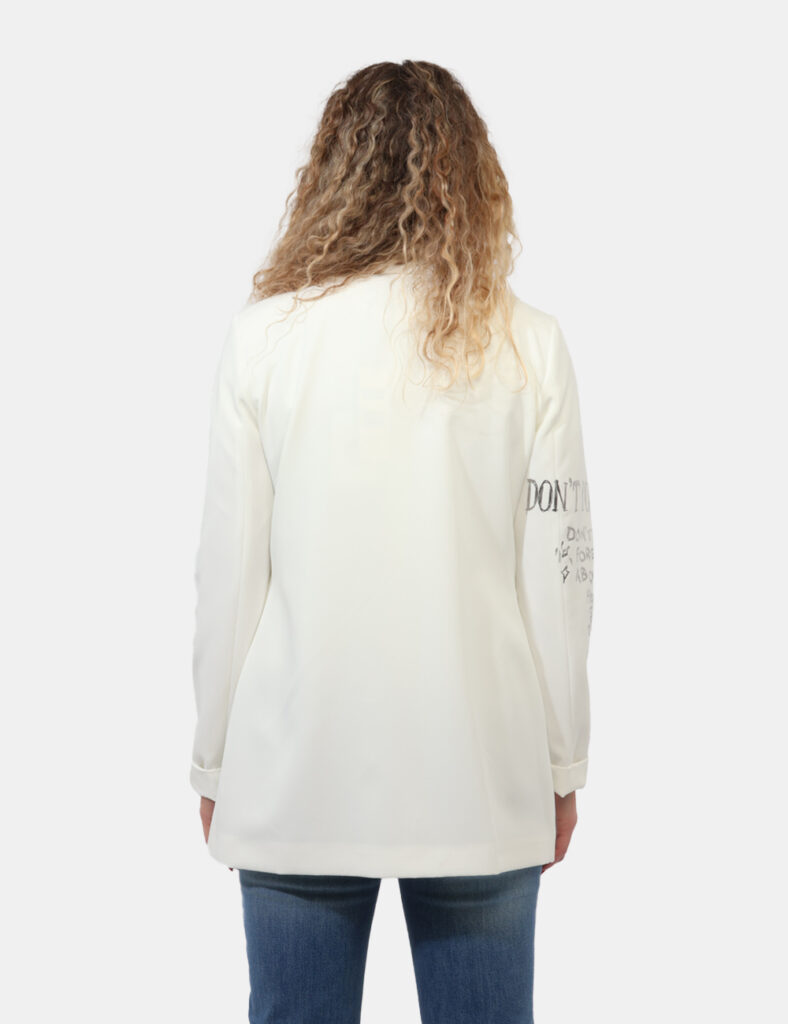 Abbigliamento donna scontato - Blazer Rue De Clerie Bianco