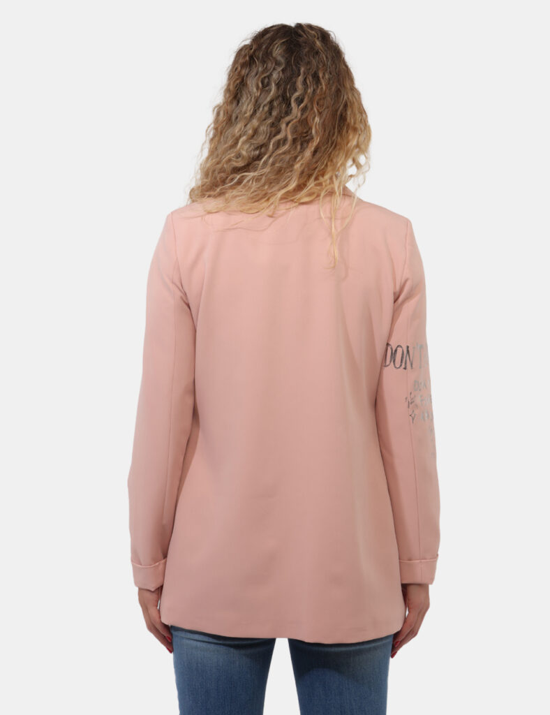 Abbigliamento donna scontato - Blazer Rue De Clerie Rosa