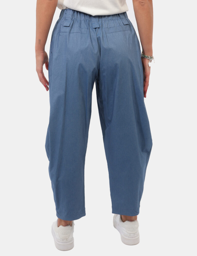 Abbigliamento donna scontato - Pantalone Rue De Clerie Azzurro