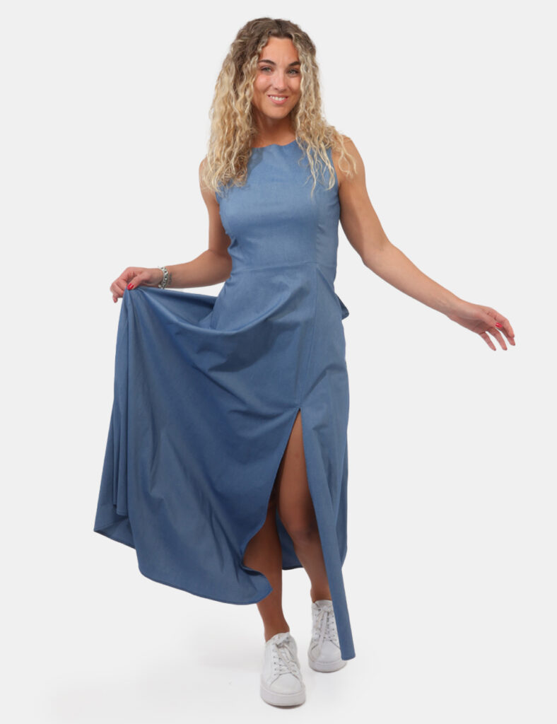 Abbigliamento donna scontato - Vestito Rue De Clerie Azzurro