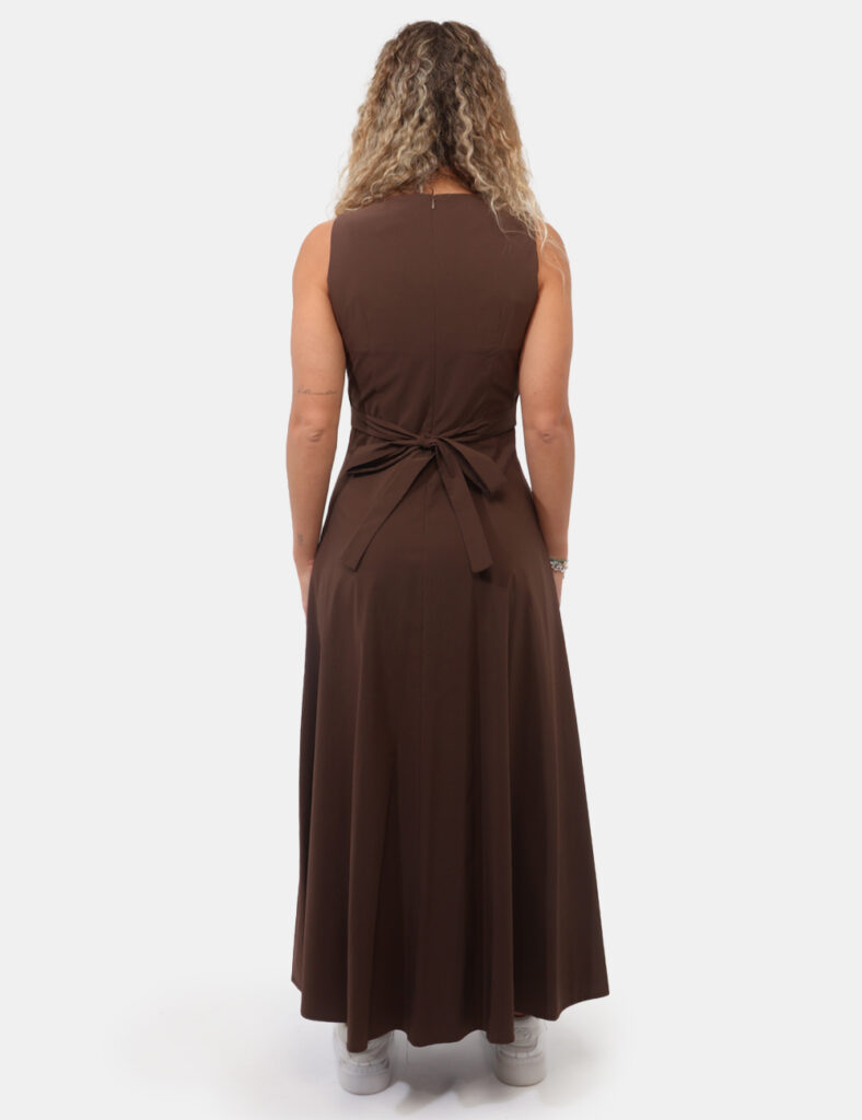 Abbigliamento donna scontato - Vestito Rue De Clerie Marrone