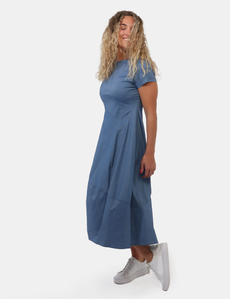 Abbigliamento donna scontato - Vestito Rue De Clerie Azzurro