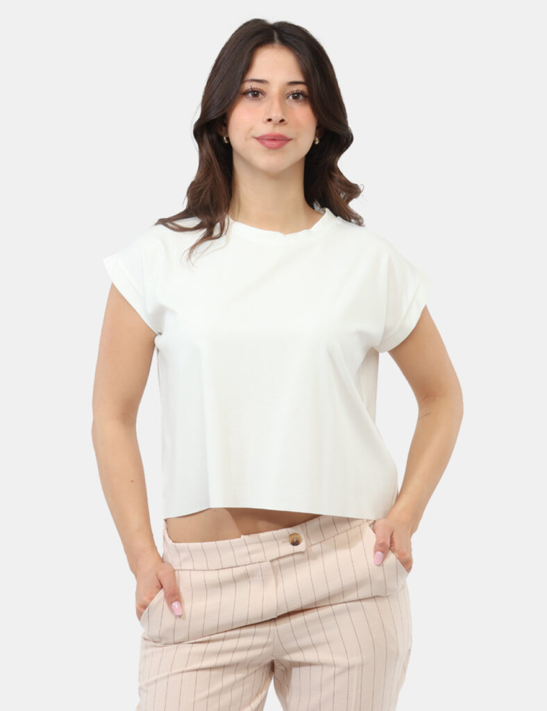 Abbigliamento donna scontato - T-shirt Rue De Clerie Bianco