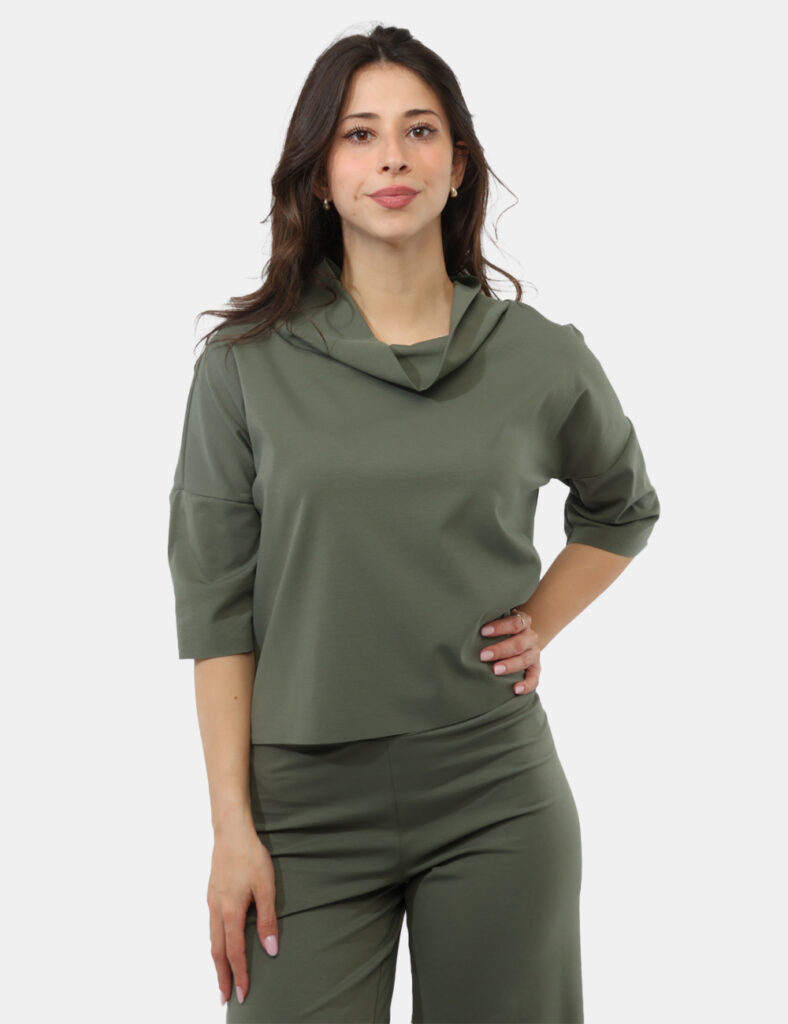 Abbigliamento donna scontato - Blusa Rue De Clerie Verde