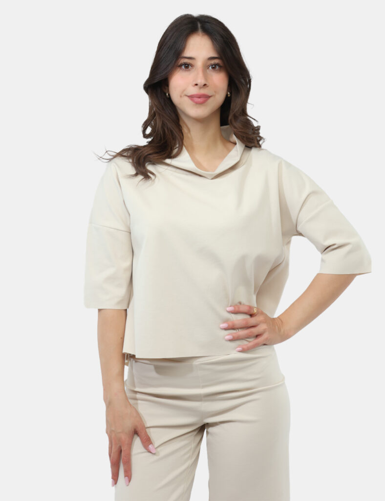 Abbigliamento donna scontato - Blusa Rue De Clerie Beige
