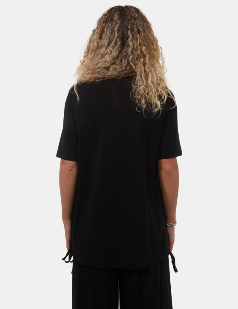 T-shirt da donna scontata - T-shirt Rue De Clerie Nera
