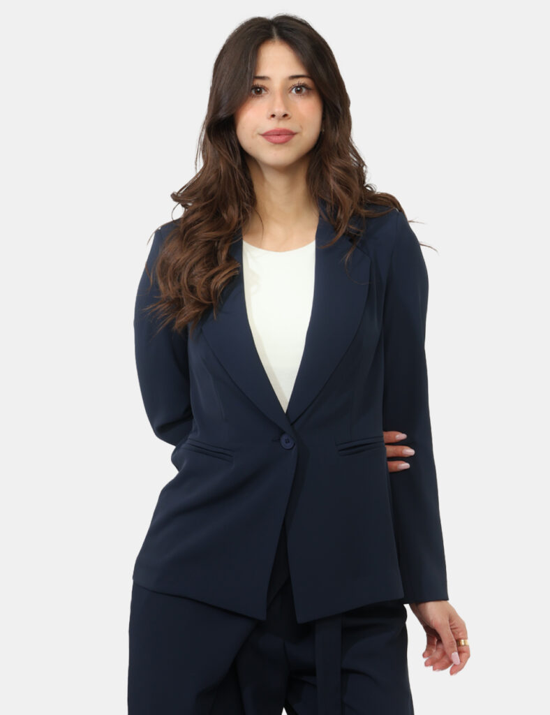 Abbigliamento donna scontato - Blazer Rue De Clerie Blu