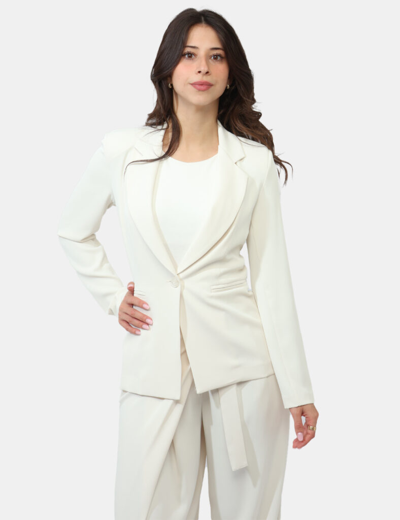 Abbigliamento donna scontato - Blazer Rue De Clerie Bianco