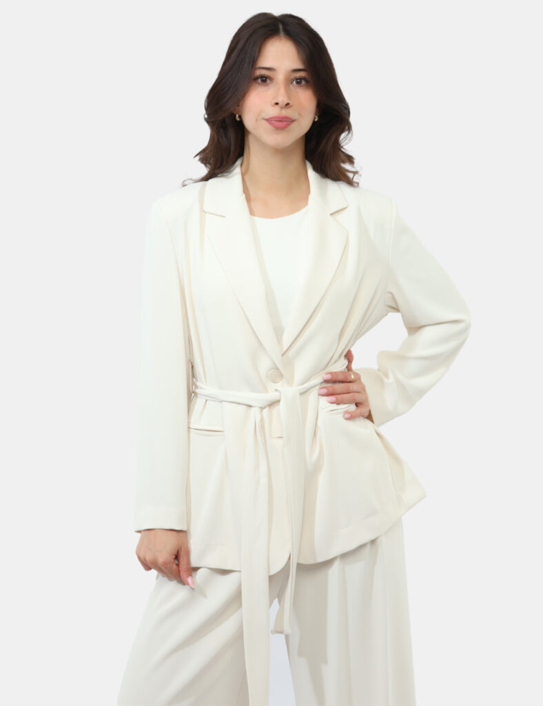 Abbigliamento donna scontato - Blazer Rue De Clerie Bianco