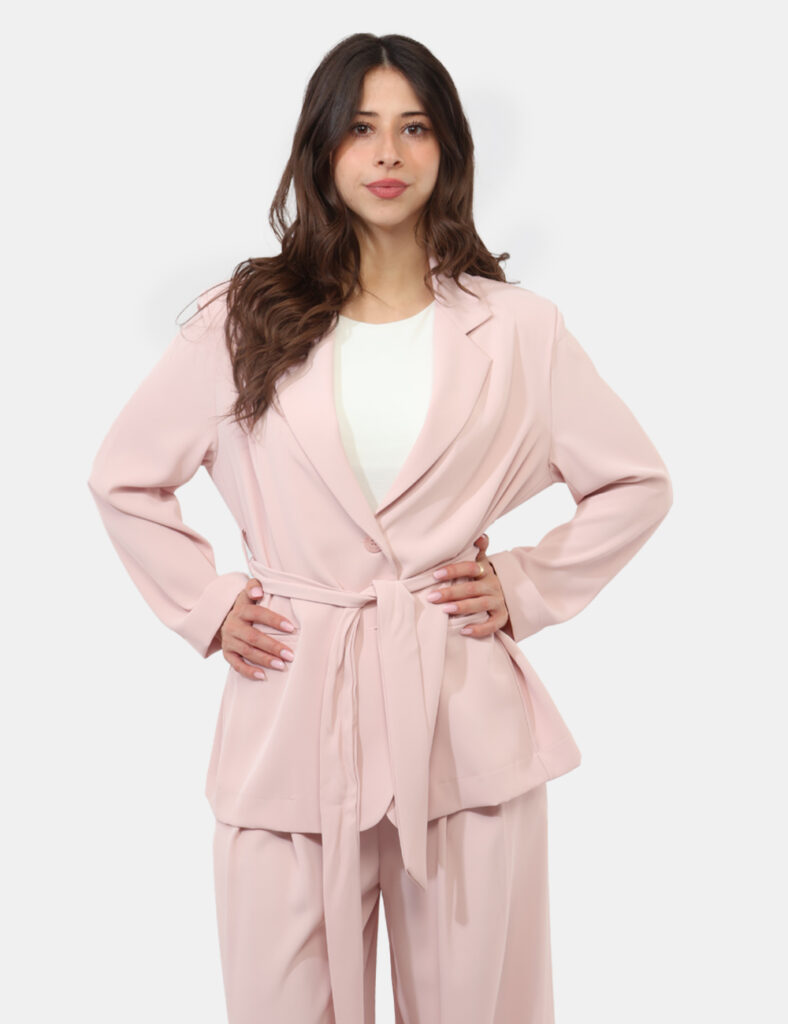 Abbigliamento donna scontato - Blazer Rue De Clerie Rosa
