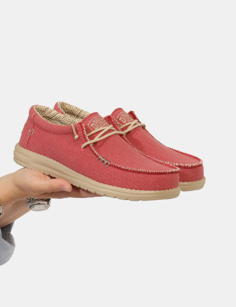Sneakers Heydude Rossa