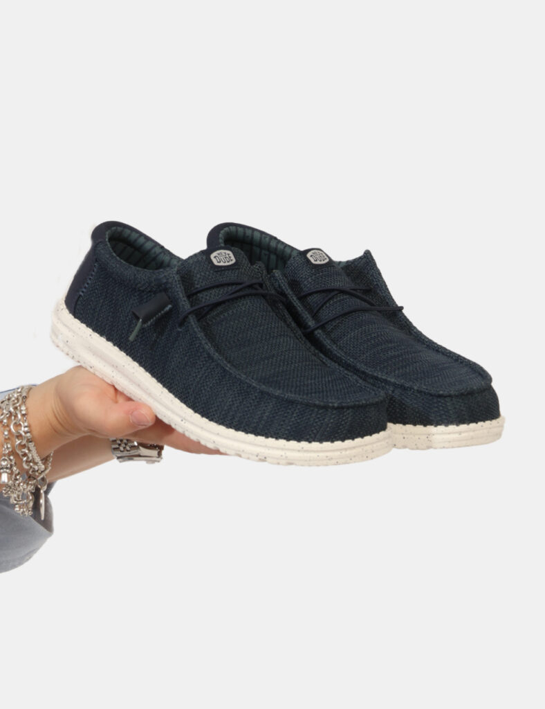 Sneakers Heydude Blu