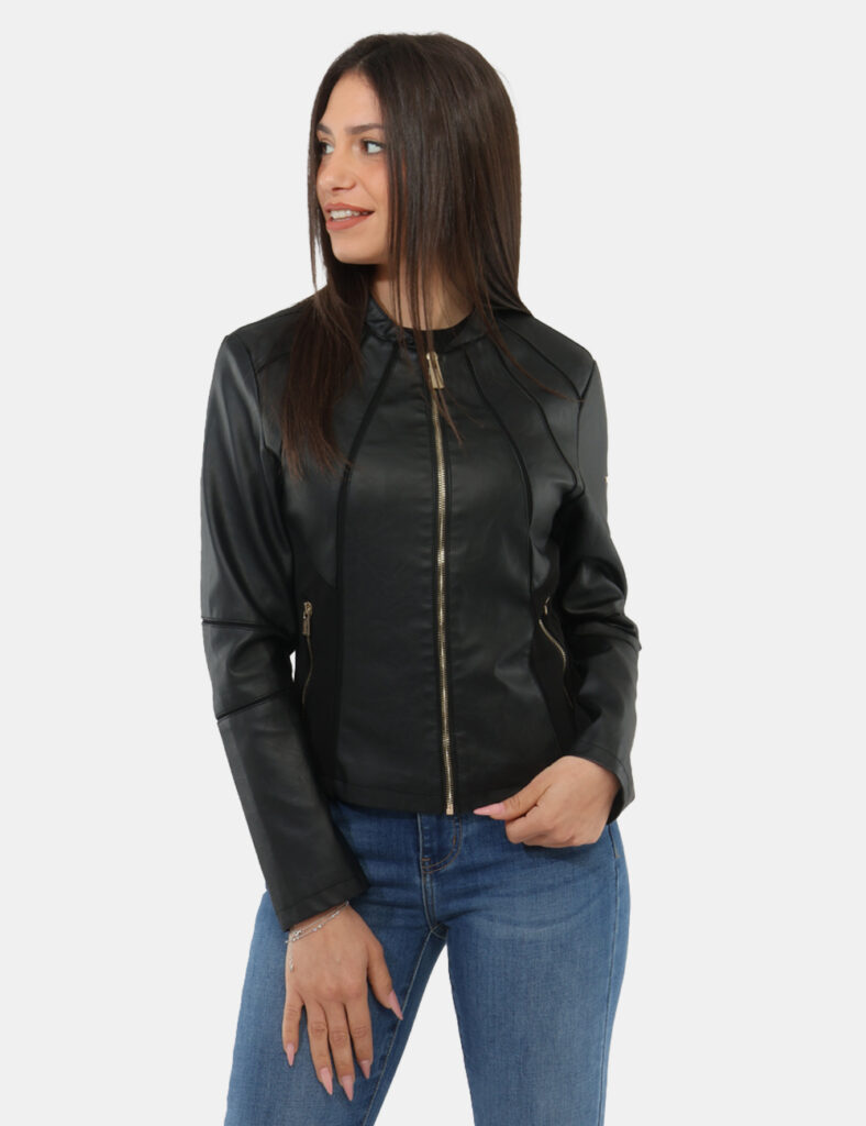 Abbigliamento donna scontato - Giacca Yes Zee Nero