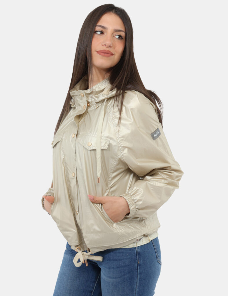 Abbigliamento donna scontato - Giacca Yes Zee Beige